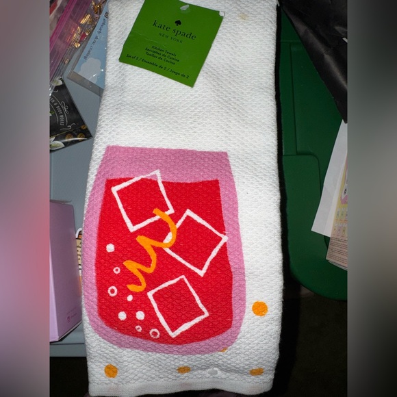 kate spade Other - Kate Spade White Kitchen Towels